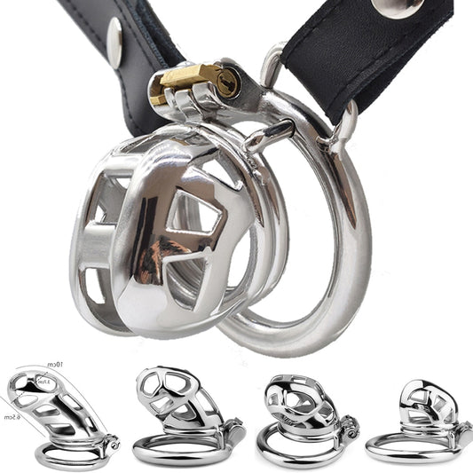 2023 New Python Metal Chastity Belt - Cobra Cock Cage