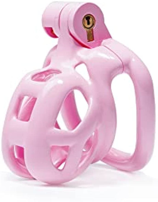 Cobra Micro Male Chastity Cage with Lock & 4 Resin Rings