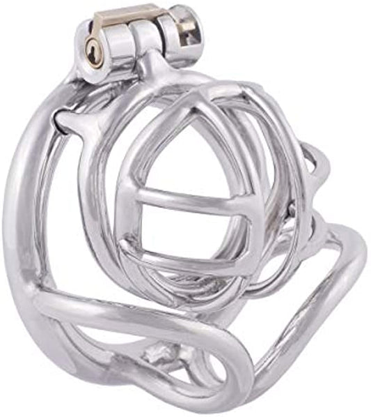 Breathable Steel Male Chastity Device - Chastity Cage - B440 (40mm)