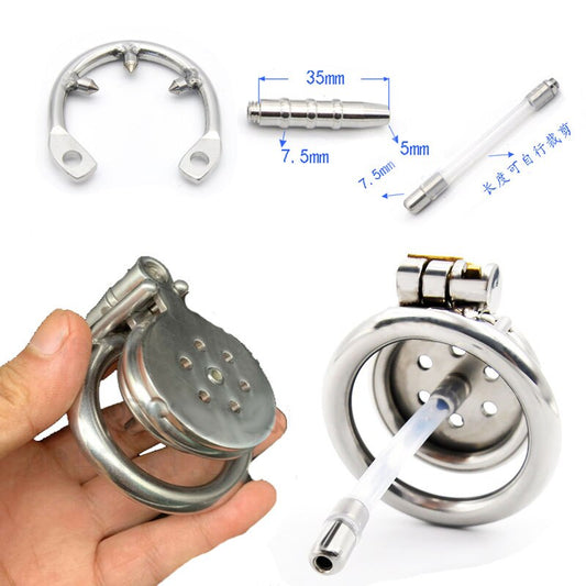 Mini Stainless Steel Chastity Cage | Cock Ring | Chastity Belt