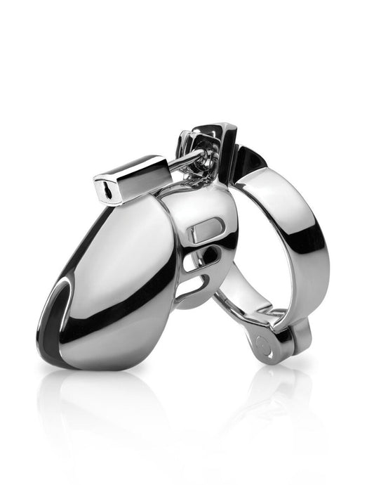 Metal Male Chastity Cage Device Set - Small Penis Cage Lock