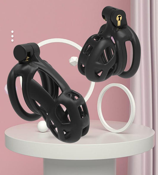 Nylon Resin Chastity Cage - Lightweight CB Lock